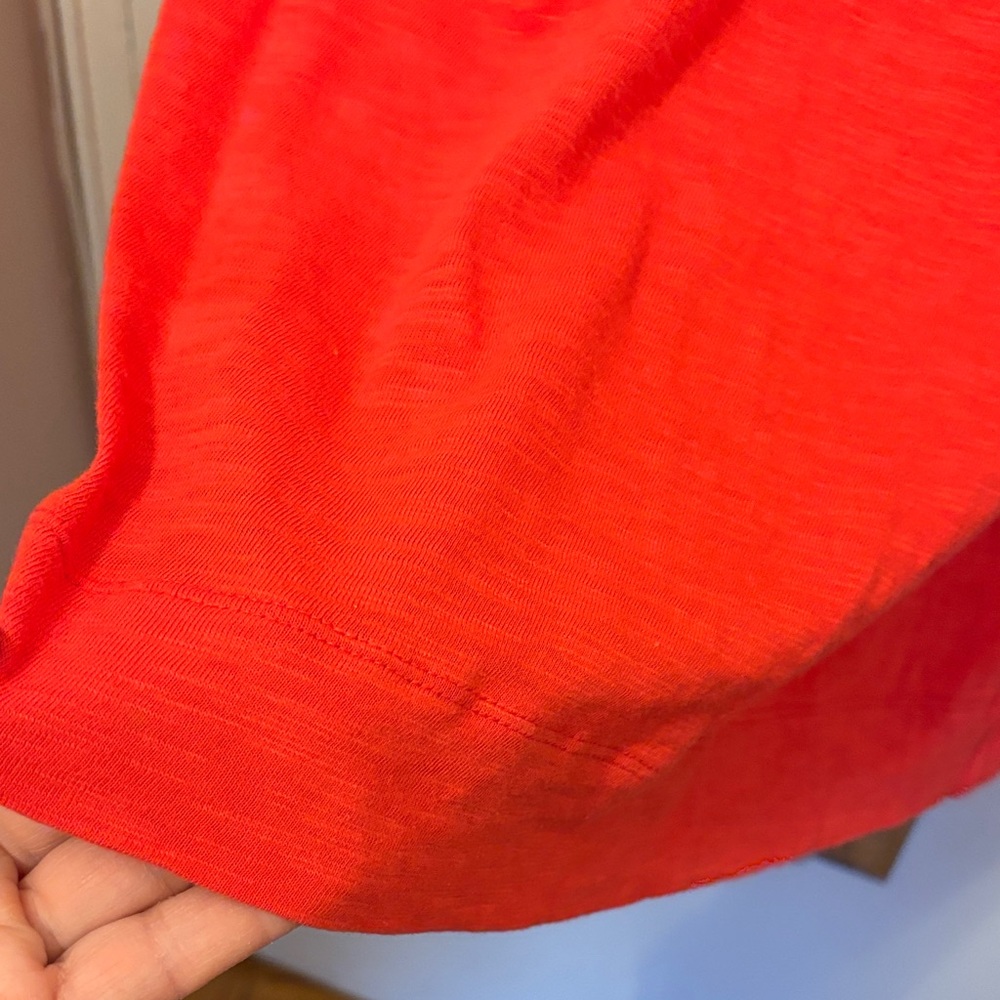 Banana Republic Vibrant Red Long Sleeve Dress - Picture 5 of 6